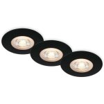 Set de 3 lampes encastr�es plafond led, lampes encastr�es ultraplates, spots encastr�s salle de bain, ...