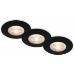 Set de 3 lampes encastres plafond led, lampes encastres ultraplates, spots encastrs salle de bain, ...