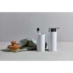 Set de 4 accessoires salle de bain calvo wenko distributeur de savon liquide, gobelet � brosse � dent, ...