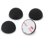 Set de 4 amortisseurs lastomres ed32 pour appareils hifi, enceinte, haut - parleur, platine, amplificateur ...