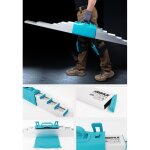 Bihui - set de 6 rgles de chapiste et macon alubox