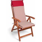 Set de 6x coussins de chaise avec dossier attaches incluses rembourrage pais 5cm jardin maison intrieur ...