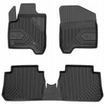 Set 77 tapis et moquettes en caoutchouc citron c3 picasso 1 2009 - 2017 d