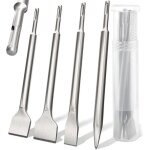 Set burin sds plus - avec burin carrelage - emball� dans une bo�te rotative pratique