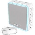 Set complet pour carillon sans fil honeywell dc915s 200 m blanc, gris y081211