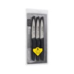 Set de couteaux mondadores arcos nova 189100 acier inoxydable nitrum et mango polypropyl�ne noir 6 pi�ces ...