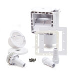 Kit Écumeur de surface et buse d'entrée pour piscine ? skimmer intégré ? avec grand panier pour aspiration ... Kit Écumeur de surface et buse d'entrée pour piscine ? skimmer intégré ? avec grand panier pour aspiration ...
