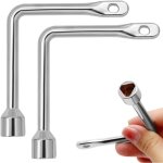 Set of 2 triangular keys for wheeled bin, triangular key, l - type gas / electric garage door, chimney ...