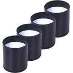Set of 4 carbon steel bed leg risers, furniture risers add 5cm height, support 10000 lbs, table, chair ...
