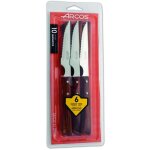 Set of knives knives knives loins arcos table 372000 monobloc d'une pi�ce d'acier inoxydable, mango bois ...