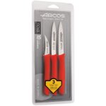 Set de couteaux mondadores arcos nova 189622 en acier inoxydable nitrum et mango rouge polypropylène ... Set de couteaux mondadores arcos nova 189622 en acier inoxydable nitrum et mango rouge polypropylène ...
