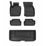 Set de tapis de sol en caoutchouc 3d pour mini cooper s hb  partir de 2014