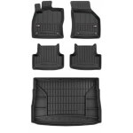 Set de tapis de sol en caoutchouc 3d pour vw golf 7 hb 2012 - 2020 g