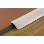 Seuil adhsif multi niveaux 40mm finition inox brillant 0, 93ml dinac 0081020 00