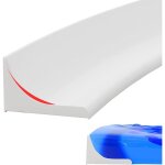 Seuil de douche barrage d'eau pliable?1 m silicone barrire de douche autocollante, joint porte douche ...