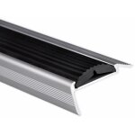 Seuil d'escalier avec simple caoutchouc power grip longueur: 100 cm autocollant noir