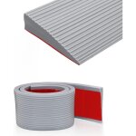 Seuil de porte, 150 x 8 x3cm rampe fauteuil roulant, pvc surface antid�rapante pour fauteuil roulant, ...