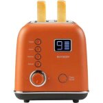 Severin dt730e grille - pain rouge koi design rtro