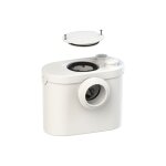 Sfa - sanibroyeur up pompe cuvettes traditionnelle  sortie horizontale pour wc