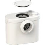 Sfa - sanibroyeur up pompe cuvettes traditionnelle  sortie horizontale pour wc
