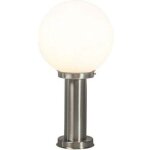 Sfera - �clairage de terrasse et d'all�e de jardin - 1 lumi�re - � 250 mm - acier - moderne - �clairage ...