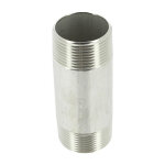 Bobine inox longueur 100mm mâle 1'1 / 4 Bobine inox longueur 100mm mâle 1'1 / 4