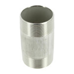Bobine inox longueur 100mm mâle 2' Bobine inox longueur 100mm mâle 2'