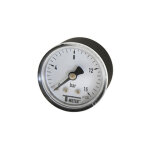 Manom�tre abs � cadran sec axial m�le 1 / 8' (5 / 10) - �40 - 0 � 16 bar