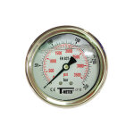 Sferaco - manomtre inox bain glycrine 63 mle 8 - 13 axial 250 bars