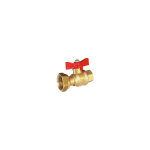 Sferaco - robinet avant compteur droit femelle 1 / 2' (15x21) - crou tournant 3 / 4' (20x27)