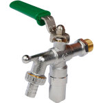 Sferaco - robinet de puisage laiton nickel antigel icecal 1 / 2' (15 / 21)