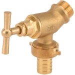 Sferaco - robinet de puisage oblique 1 / 2' (15 / 21) raccord au nez 3 / 4' (20 / 27)