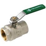 Sferaco - vanne � sph�re passage int�gal nf pn25 acs poign�e plate verte f / f 3 / 4' (20 / 27) somatherm ...