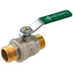 Sferaco - vanne  sphre pn25 passage intgral nf acs poigne verte m / m 1 / 2' (15 / 21) somatherm