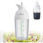 Shaker � vinaigrette universel manuel 200 ml pour sauces, r�cipient m�langeur anti - fuite gadget salade ...