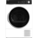 Sharp - sèche - linge pompe à chaleur 60cm 12kg blanc kdnhl2s7gw2 Sharp - sèche - linge pompe à chaleur 60cm 12kg blanc kdnhl2s7gw2