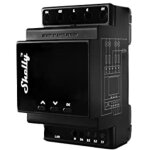 Shelly - pro 4pm, interrupteur / commutateur de relais professionnel � 4 canaux, 40 a pour l'ensemble, ...