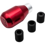 Shifter adaptateur universel 5 vitesses manuel en m�tal chrome chrome pommeau levier b�ton stylo poign�e ...