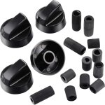 Lot de 1 bouton plaque de cuisson, bouton gaziniere, pour presque toutes les plaques de cuissonbouton ...