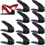 Shining house - lot de 10 �tag�res � chaussures r�glables / empileurs, organisateurs, �tag�res � chaussures ...