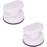Shining house lot de 2 poign�es � ventouse, poign�e de porte sans per�age, ventouse puissante, bouton ...