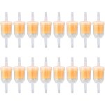 20pices filtres  essence en ligne, filtres  carburant, filtre  essence universel  vitesse de filtration ...
