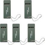 Shining house - lot de 5 sifflets de survie multiples en plein air - sifflet de premiers secours - signal ...