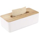 Shining house - bote  mouchoirs avec fond, bote rectangulaire  mouchoirs standard pratique, distributeur ...