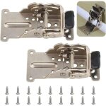 Shining house - charnière pliante autobloquante, 2 pièces support de support pliable en acier inoxydable ... Shining house - charnière pliante autobloquante, 2 pièces support de support pliable en acier inoxydable ...