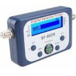 Shining house - pointeur satellite num�rique / satfinder parabole d�tecteur localisateur de signal avec ...