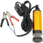 Shining house - pompe submersible �lectrique diesel mini carburant huile transfert 12v dc plein d'essence ...