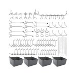 Shining house - porte - outils de crochets pour panneaux perforés avec bacs, verrous à chevilles, pour ... Shining house - porte - outils de crochets pour panneaux perforés avec bacs, verrous à chevilles, pour ...