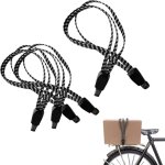Shining house - sangles Élastiques pour bagages, 4 pcs tendeurs elastique avec crochets robustes sangle ... Shining house - sangles Élastiques pour bagages, 4 pcs tendeurs elastique avec crochets robustes sangle ...