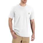 T - shirt poche manches courtes homme carhartt 103296 - blanc - l